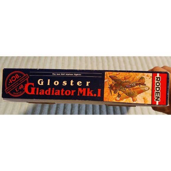 VTG Roden 408 1/48 Gladiator Mk.1 Airplane Model Kit Gloster COMPLETE OPEN BOX - Picture 6 of 11